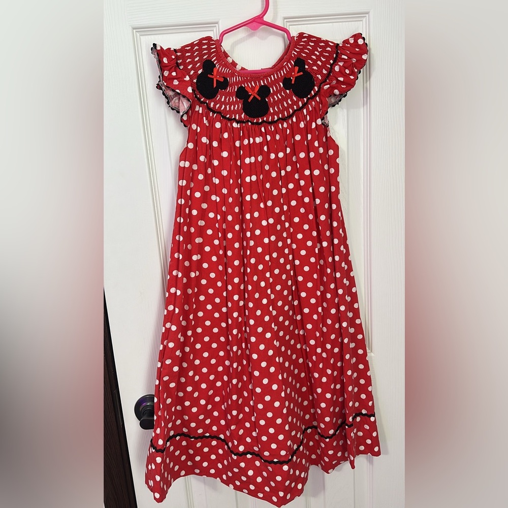 Minnie Mouse smocked
